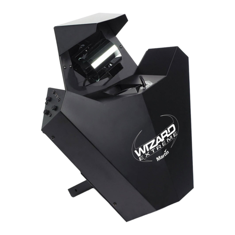 Martin Professional Wizard Extreme user manual Martin Professional Wizard Extreme user manual
