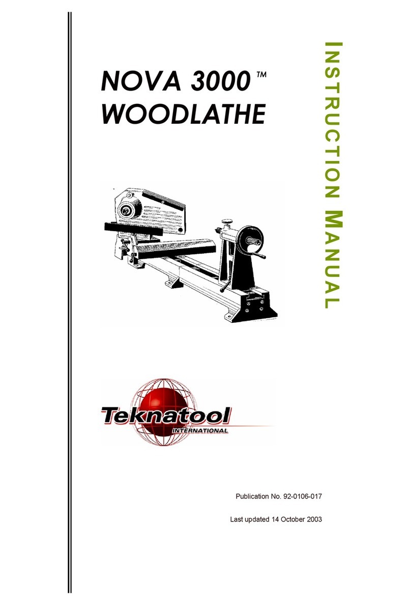 Teknatool NOVA 3000 instruction manual