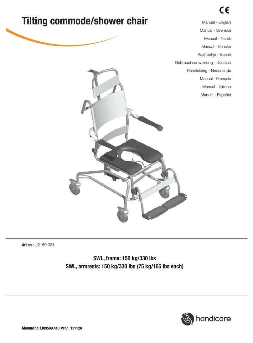 Handicare LI2150.021 User manual Handicare LI2150.021 User manual