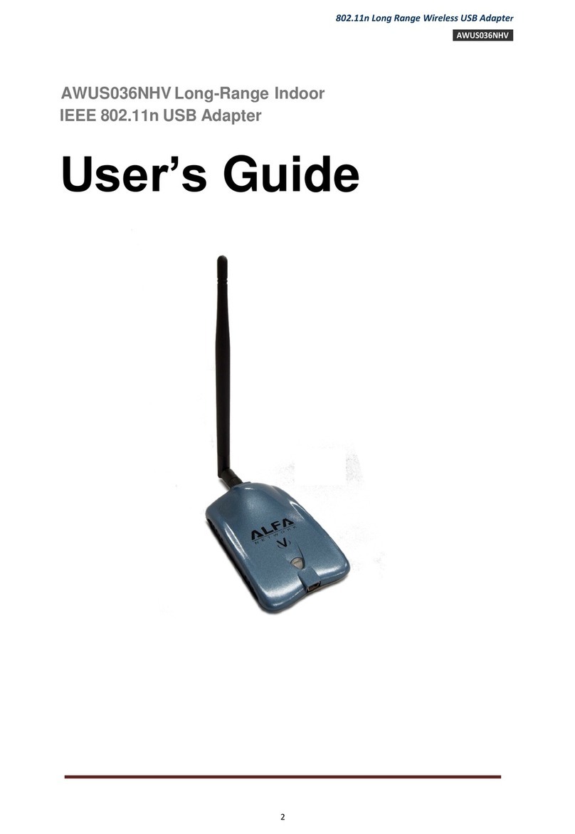 Alfa Network AWUS036NHV user guide