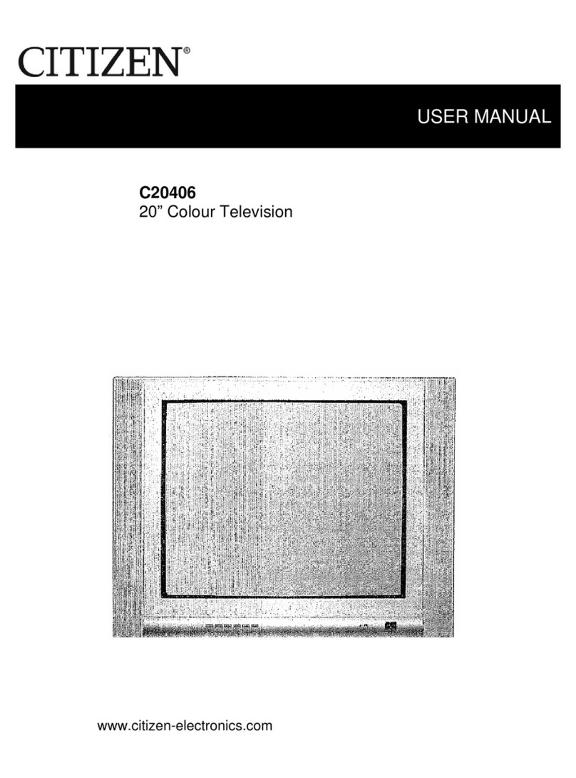 Citizen C20406 User manual