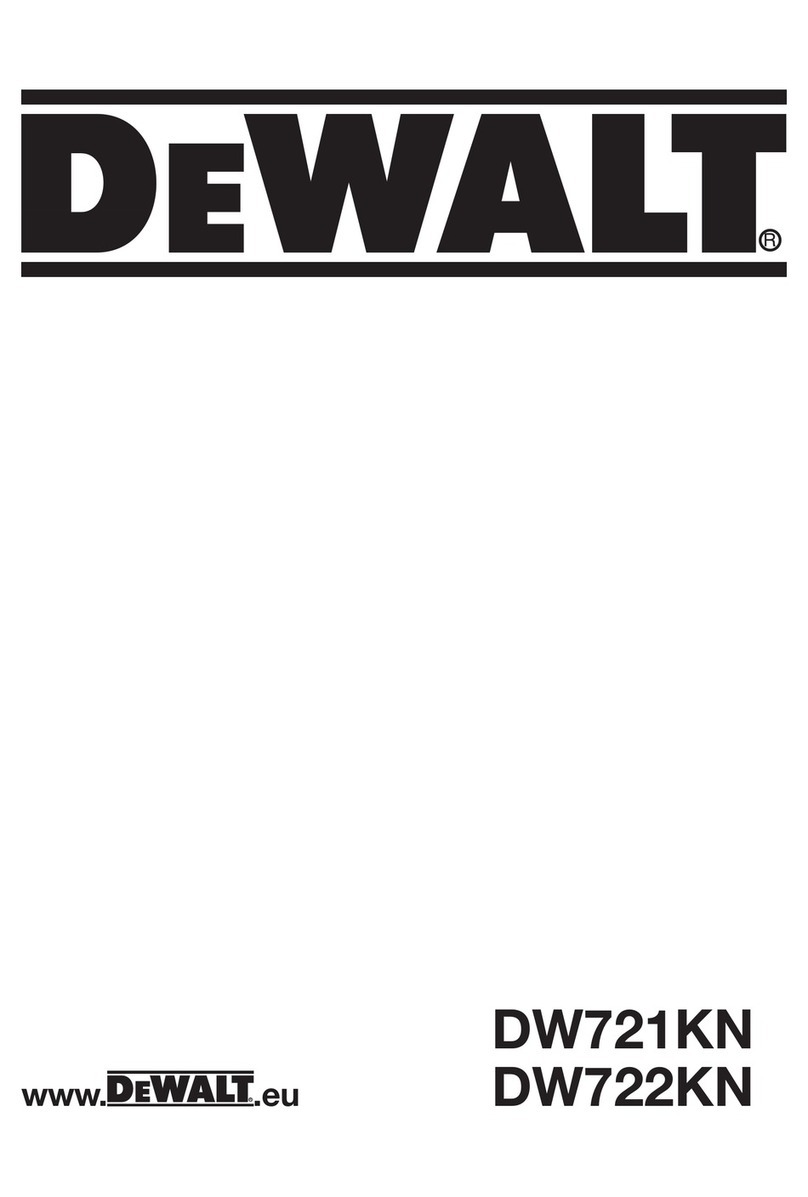 DeWalt DW721KN User manual