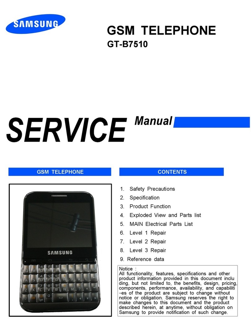 Samsung GT-B7510 Service manual