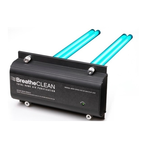 BreatheClean 7200-AGHP Product information & installation manual