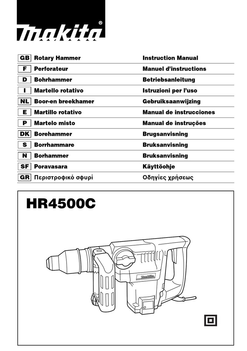 Makita HR4500C instruction manual