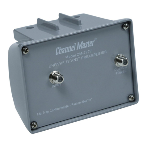 Channel Master CM-7777 User manual