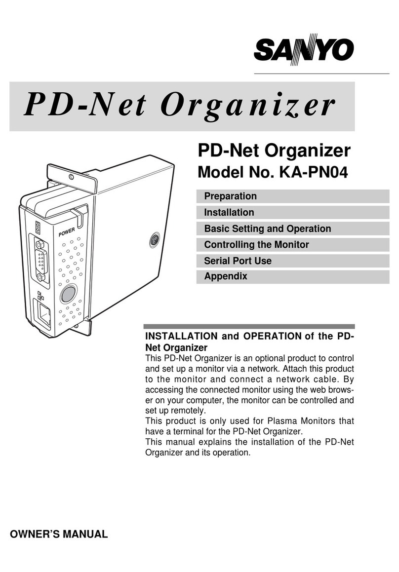 Sanyo KA-PN04 owner's manual