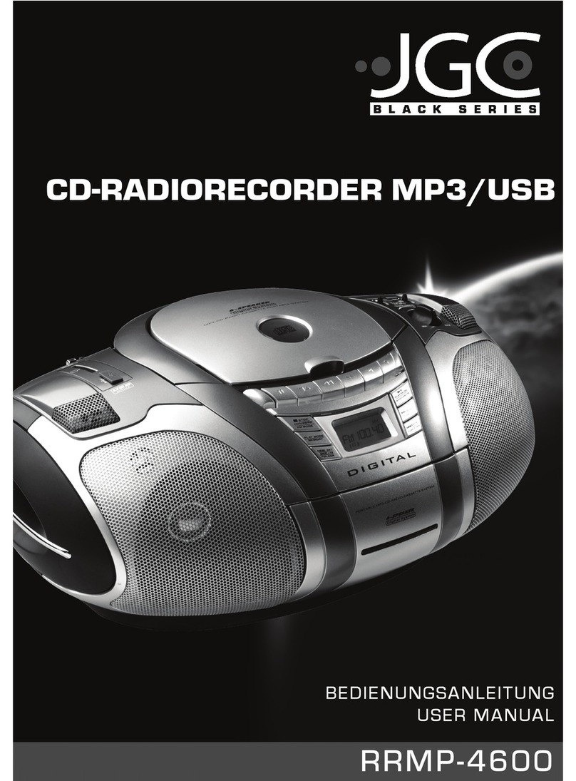 JGC RRMP-4600 user manual