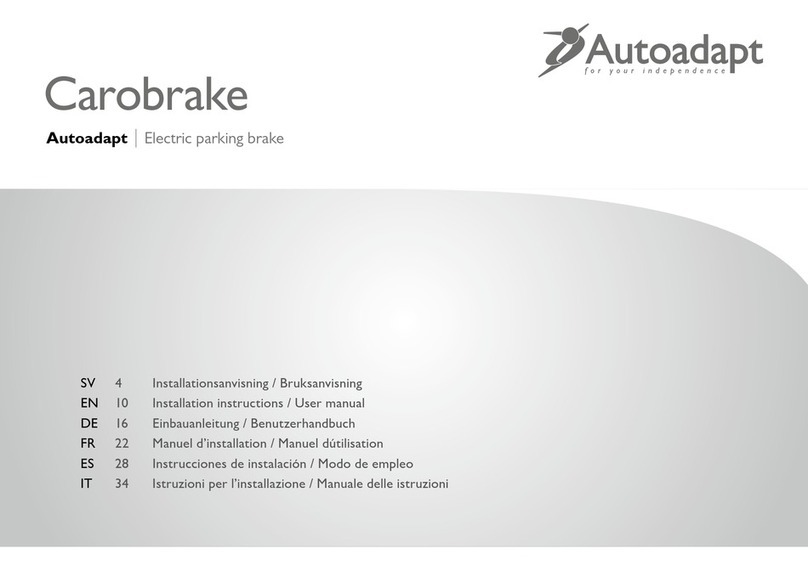 Autoadapt Carobrake installation instructions Autoadapt Carobrake installation instructions