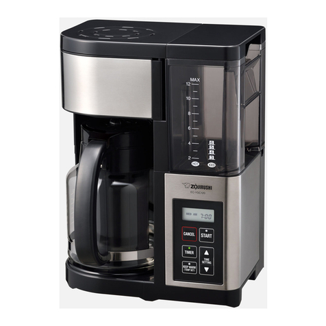 Zojirushi EC-YGC120 User manual