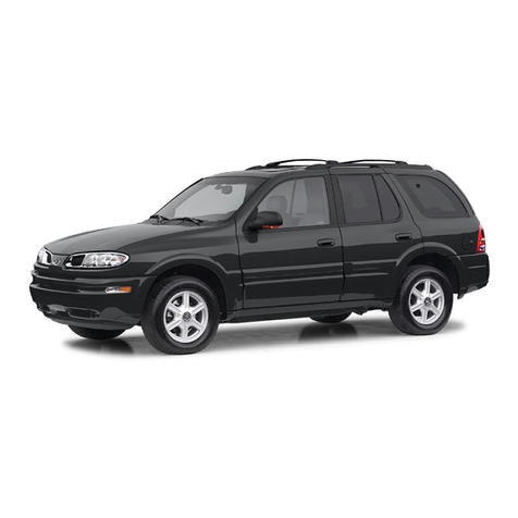 Oldsmobile 2003 Bravada User manual