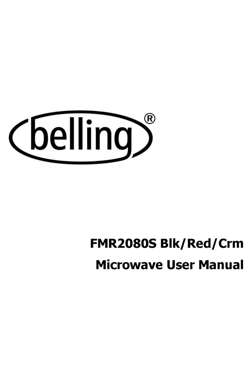 Belling FMR2080S user manual