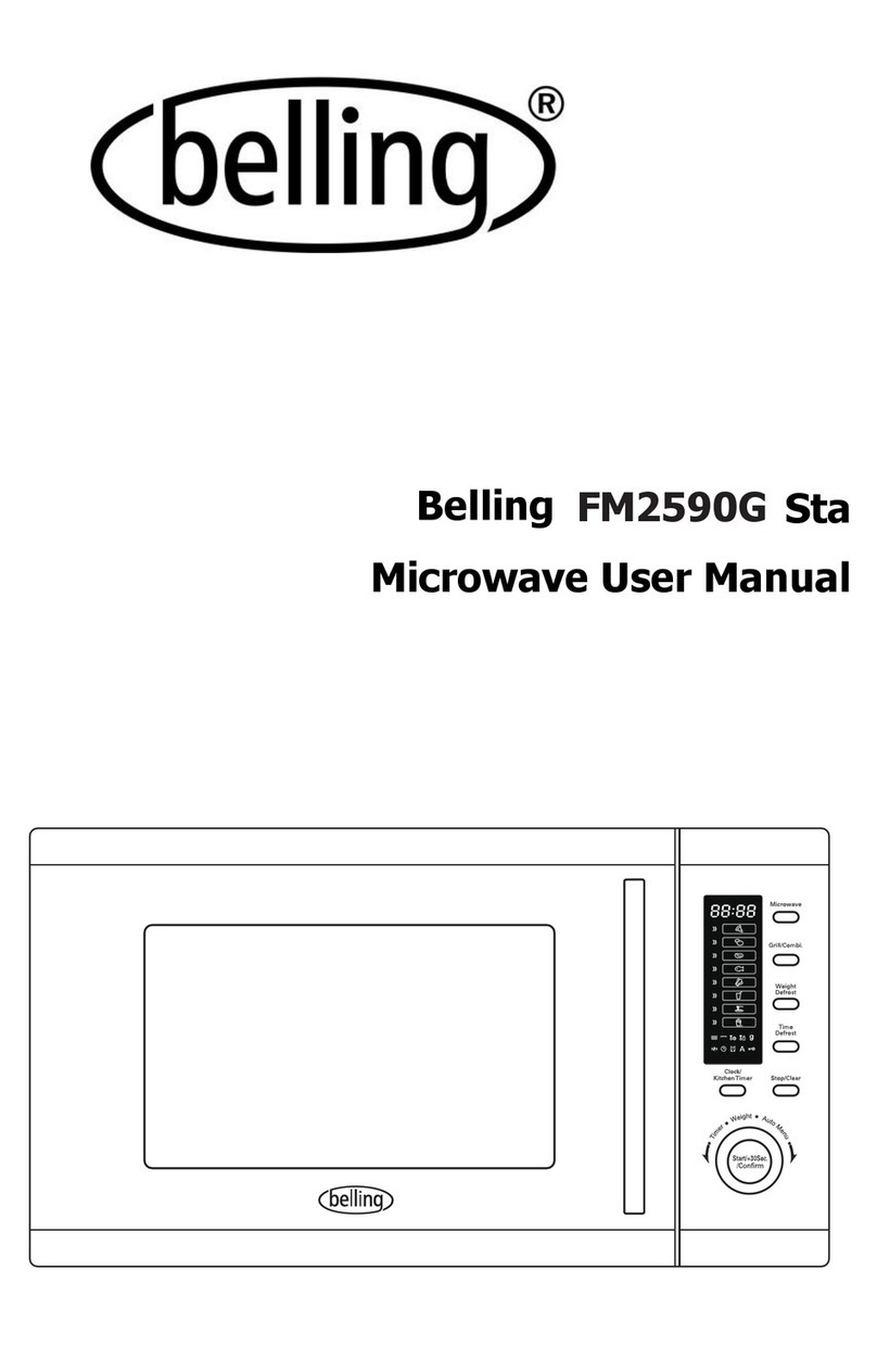 Belling FM2590G user manual