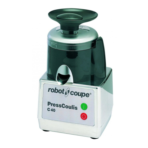 Robot Coupe PRESSCOULIS C40 User manual