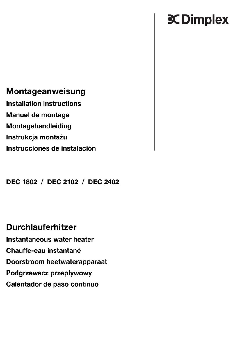 Dimplex DEC 1802 User manual