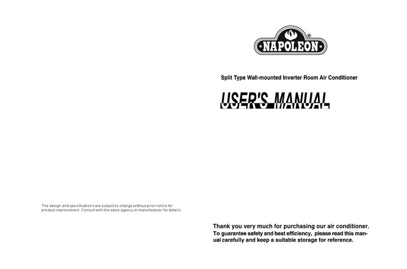 Napoleon NH19-24F user manual Napoleon NH19-24F user manual
