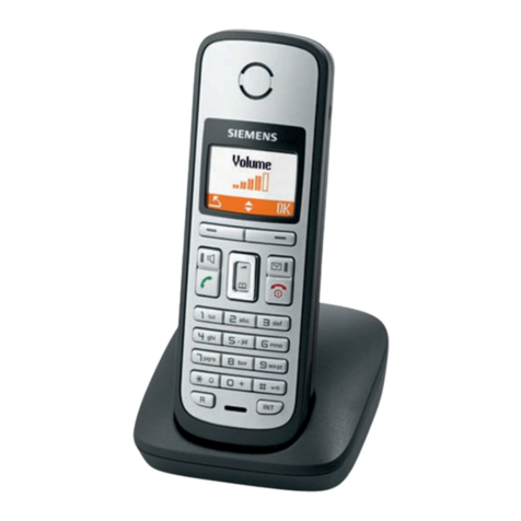 Siemens Gigaset C38H user manual