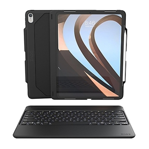 Zagg Rugged Book Pro instructions