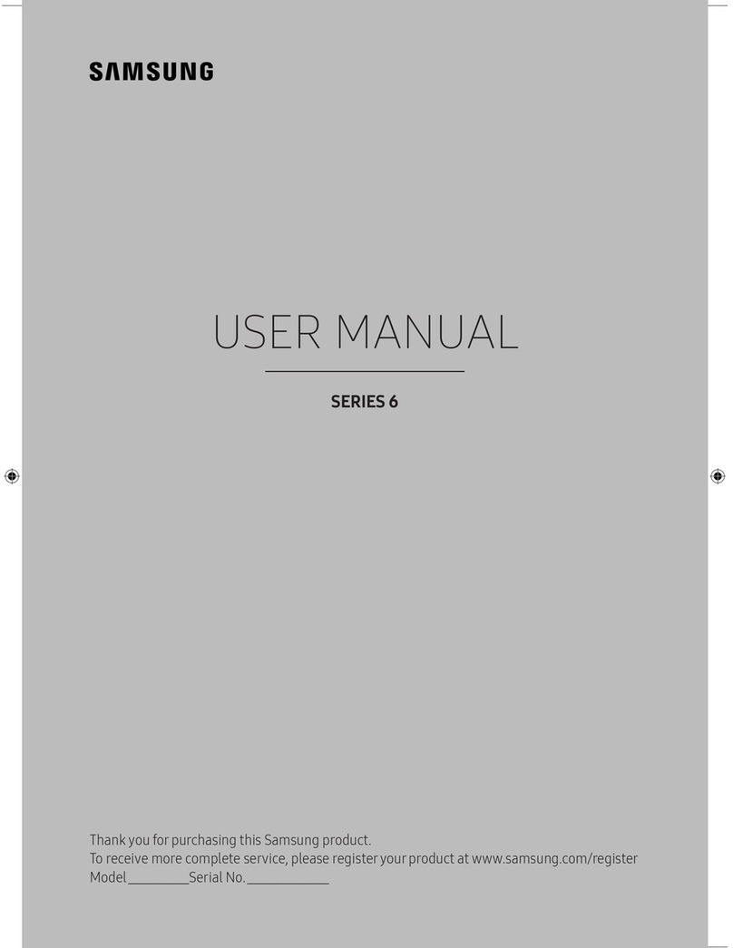 Samsung 6 series User manual