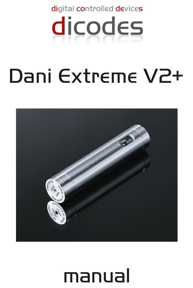 dicodes Dani Extreme V2+ User manual