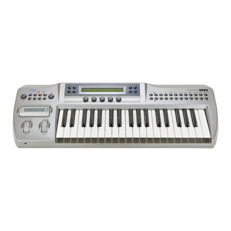 Korg Prophecy User guide