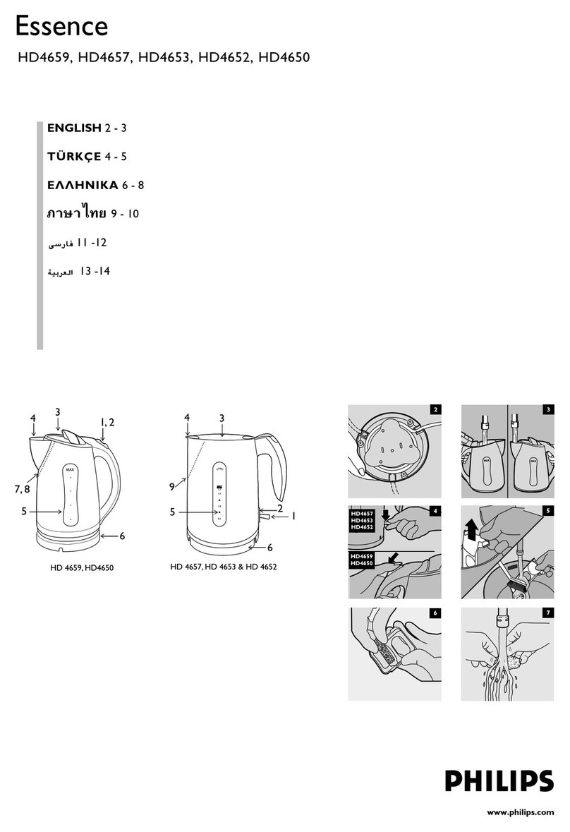 Philips essence HD4659 user manual