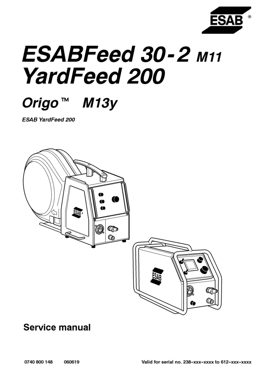 ESAB YardFeed 200 User manual