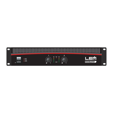 LEM PROCON 400 User manual