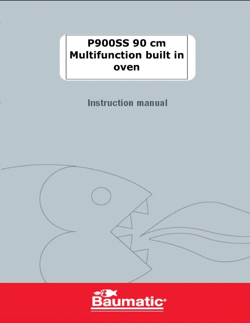 Baumatic P900SS User manual Baumatic P900SS User manual