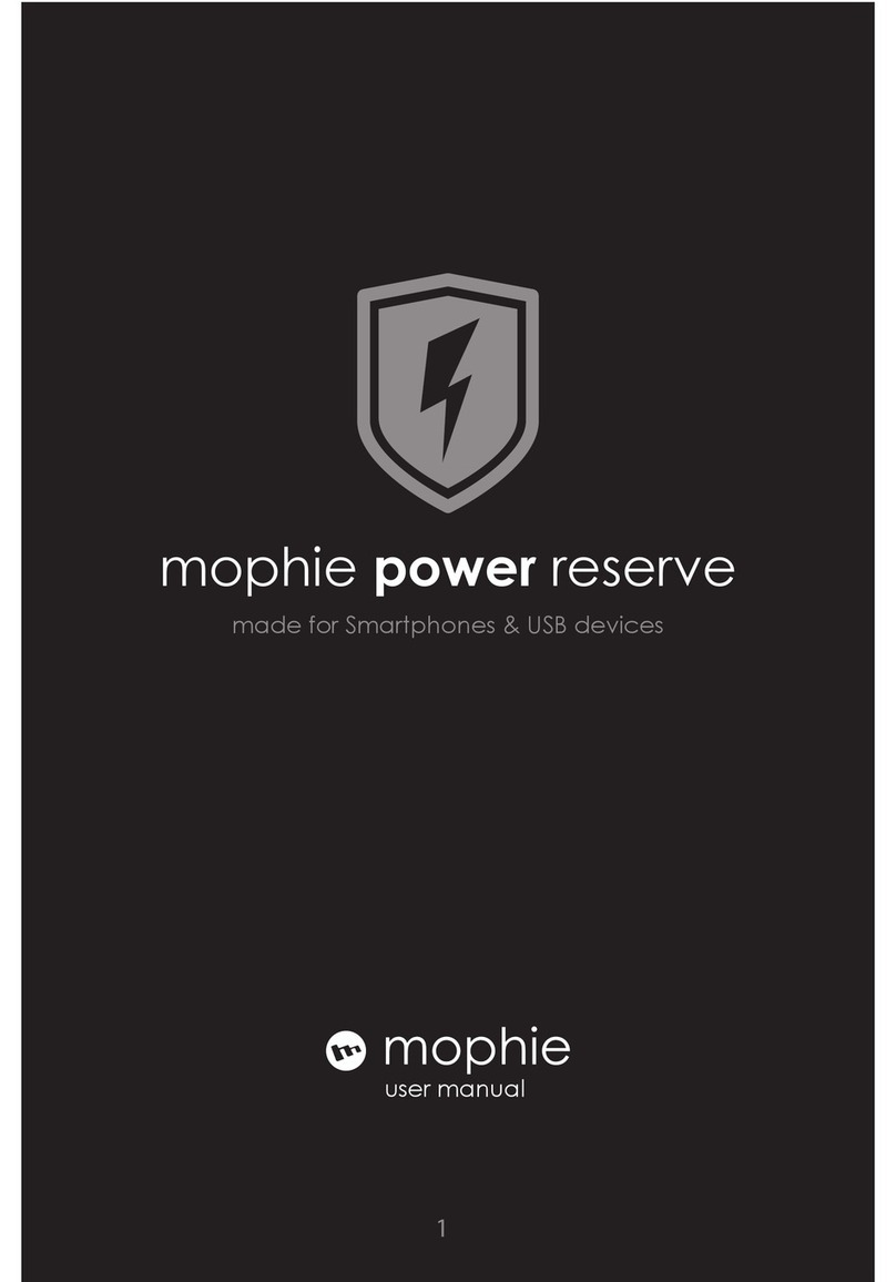 Mophie power reserve User manual