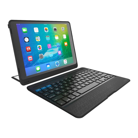 Zagg Slim Book Pro instructions