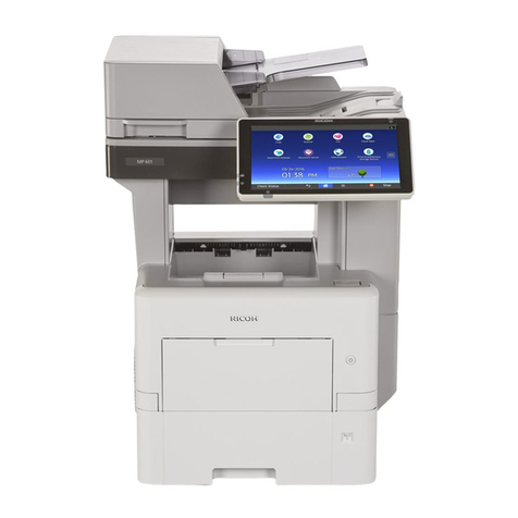 Ricoh MP 501SPF User manual