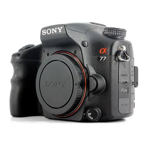 Sony Alpha SLT-A77 User manual