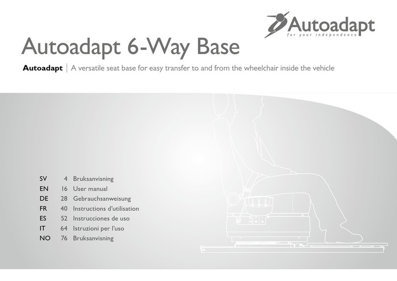 Autoadapt 6-Way Base User manual