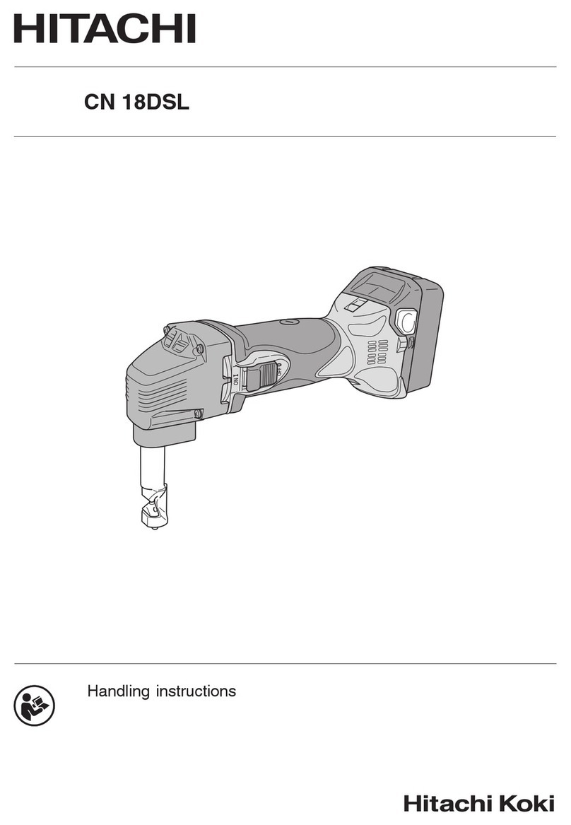 Hitachi CN 18DSL User manual
