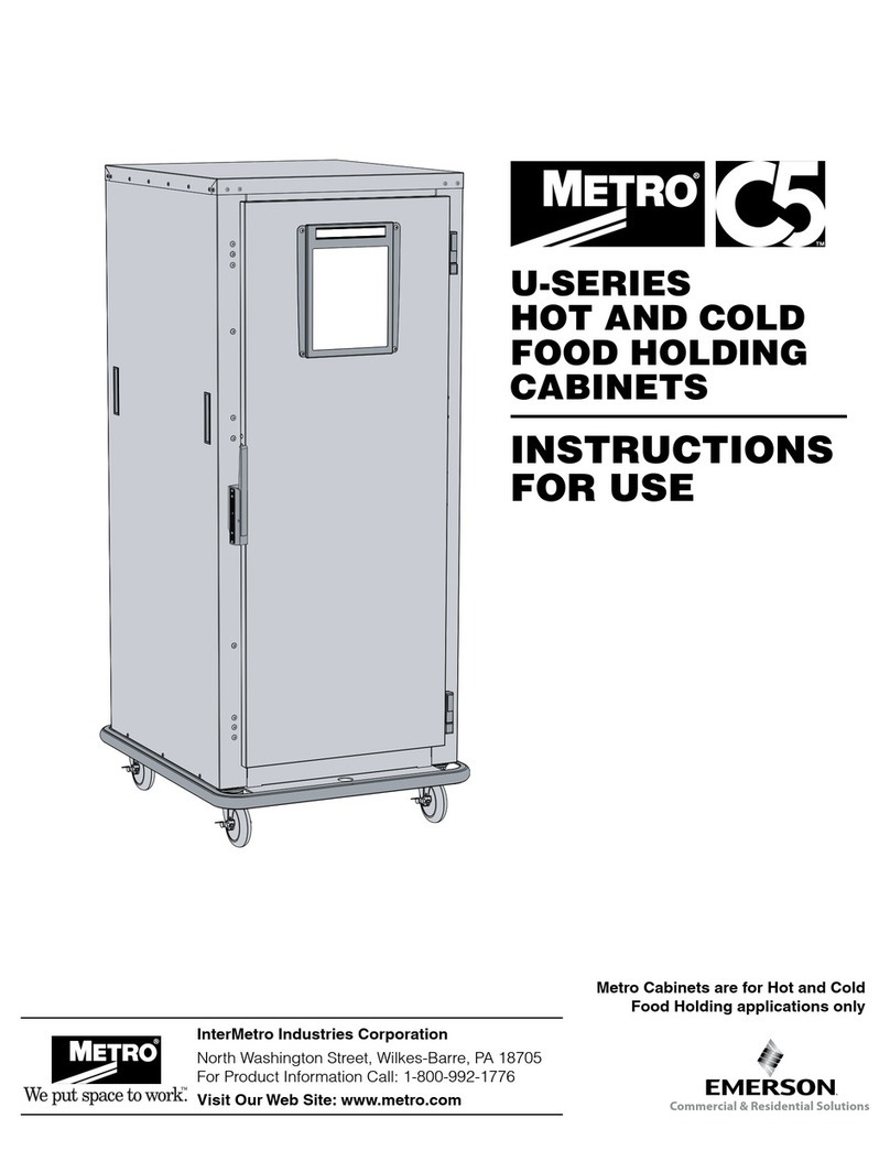 Metro DataVac C5 U-SERIES User manual