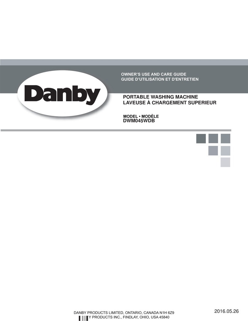 Danby DWM045WDB Owner's use and care guide