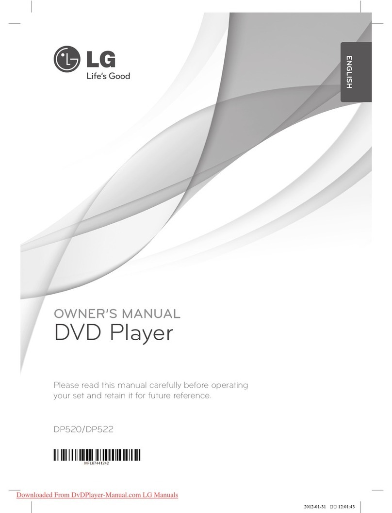LG DP520 owner's manual