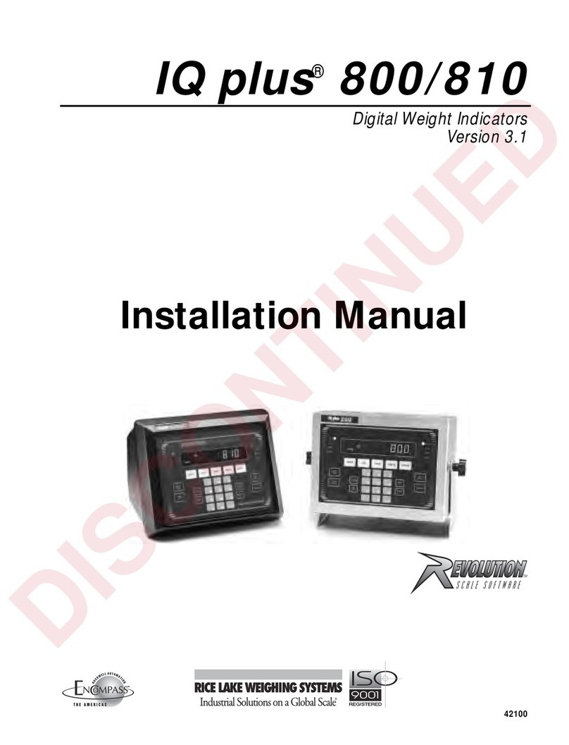 Evolution IQ plus 800 installation manual