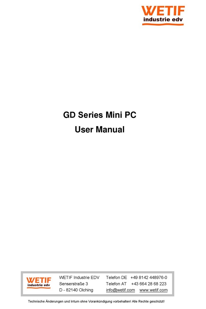 Wetif GD Series user manual