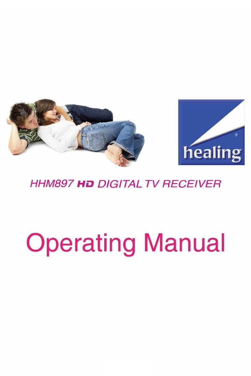 healing HHM897 operating manual
