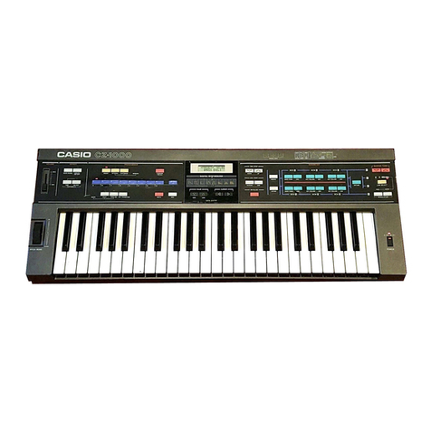 Casio CZ-1000 User manual