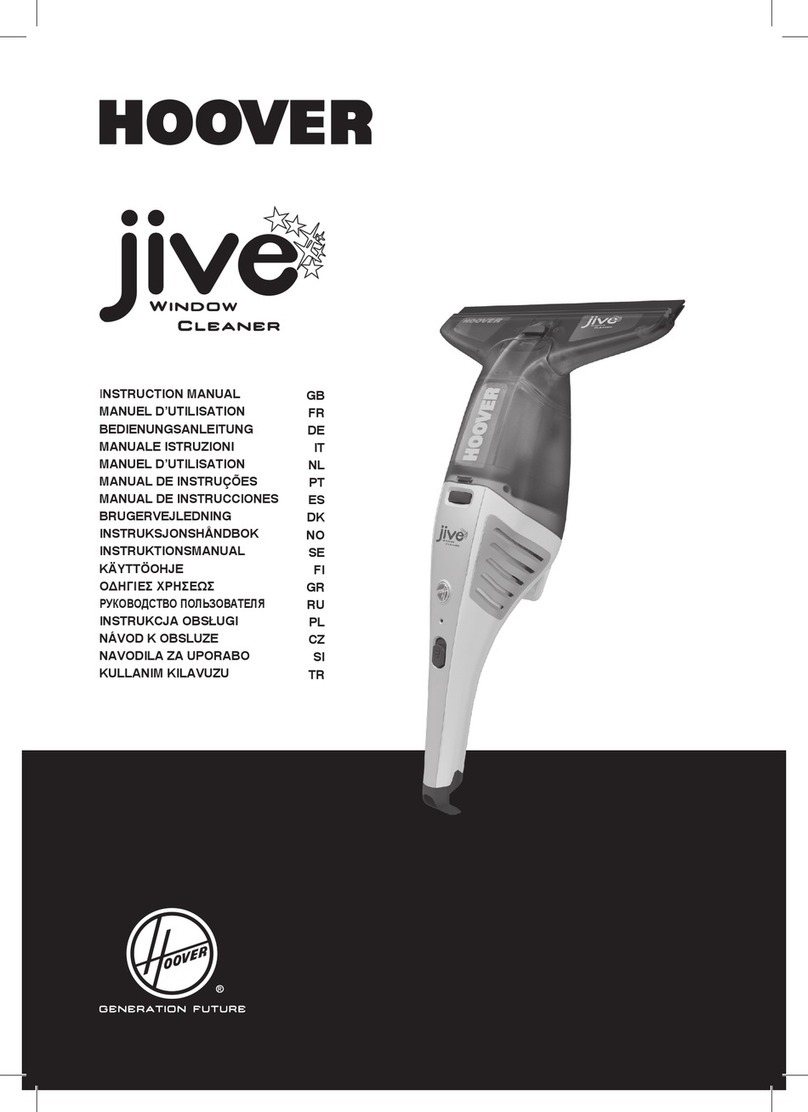 Hoover Jive User manual