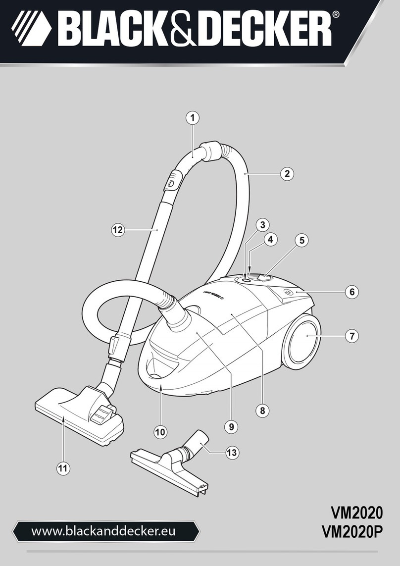 Black & Decker VM2020 Original instructions