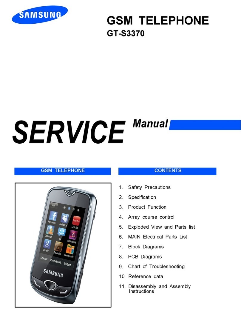 Samsung GT-S3370 Service manual