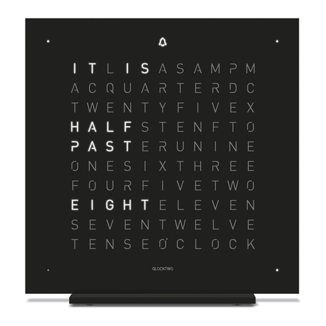 QLOCKTWO CLASSIC User manual