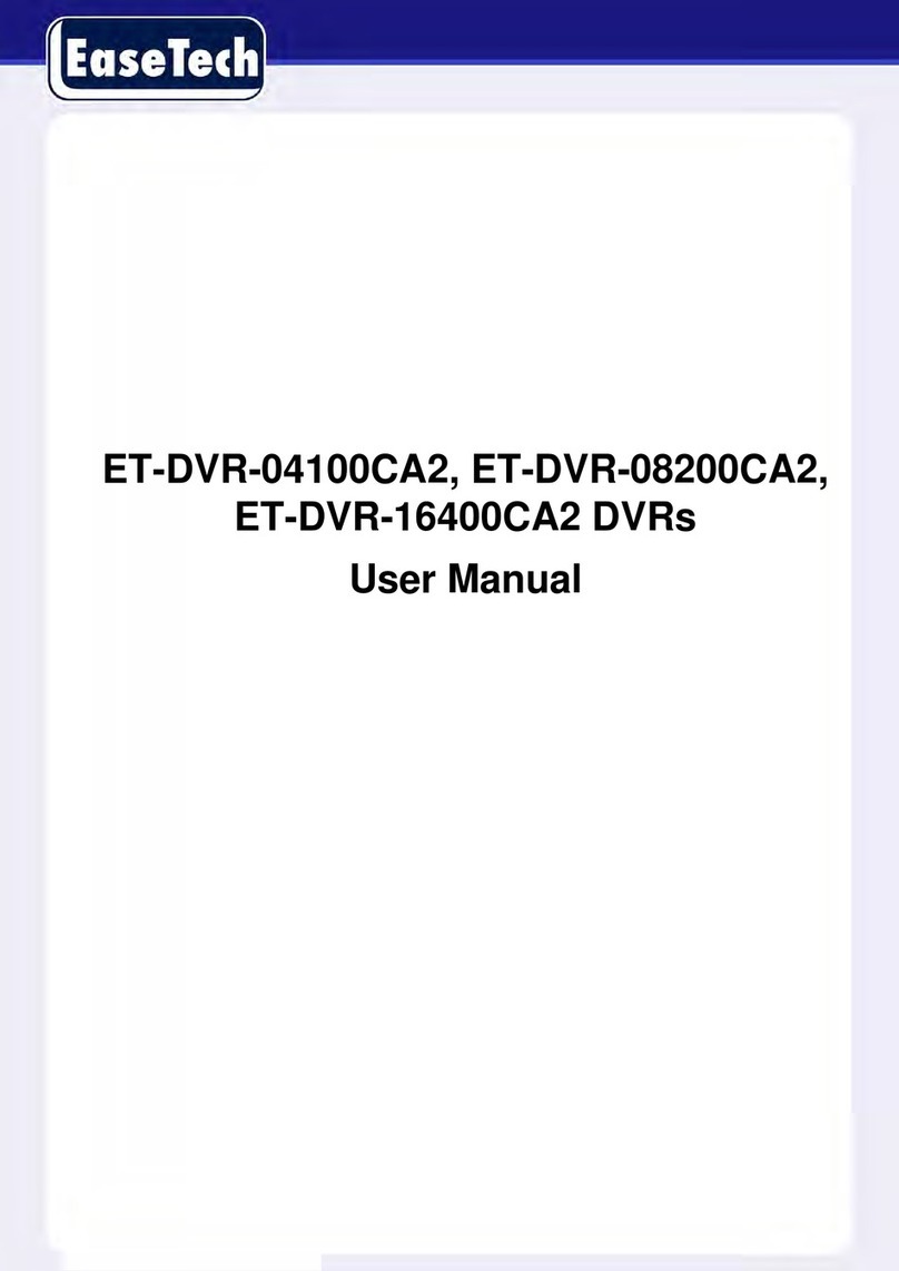 EaseTech ET-DVR-04100CA2 user manual