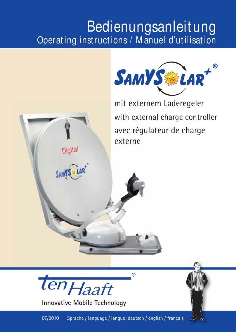 Ten-Haaft samy solar plus operating instructions