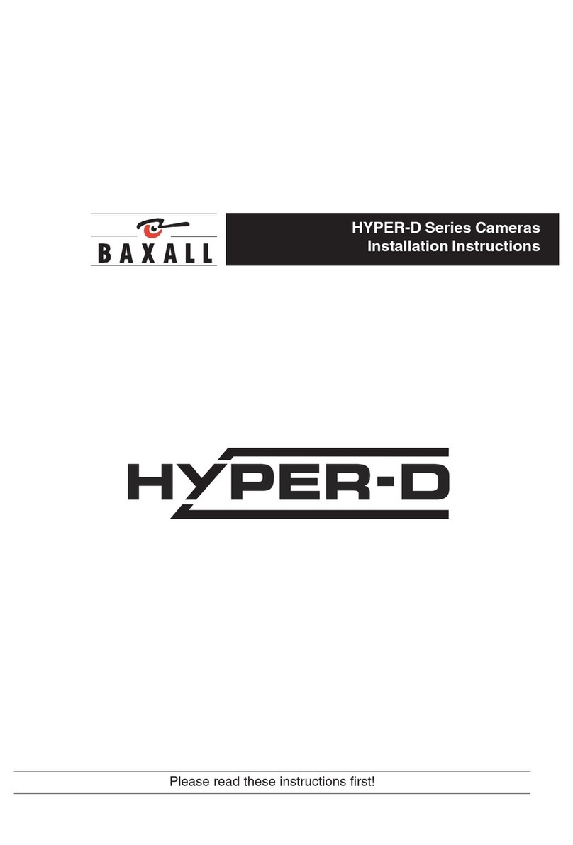 Baxall HYPER-D Series installation instructions