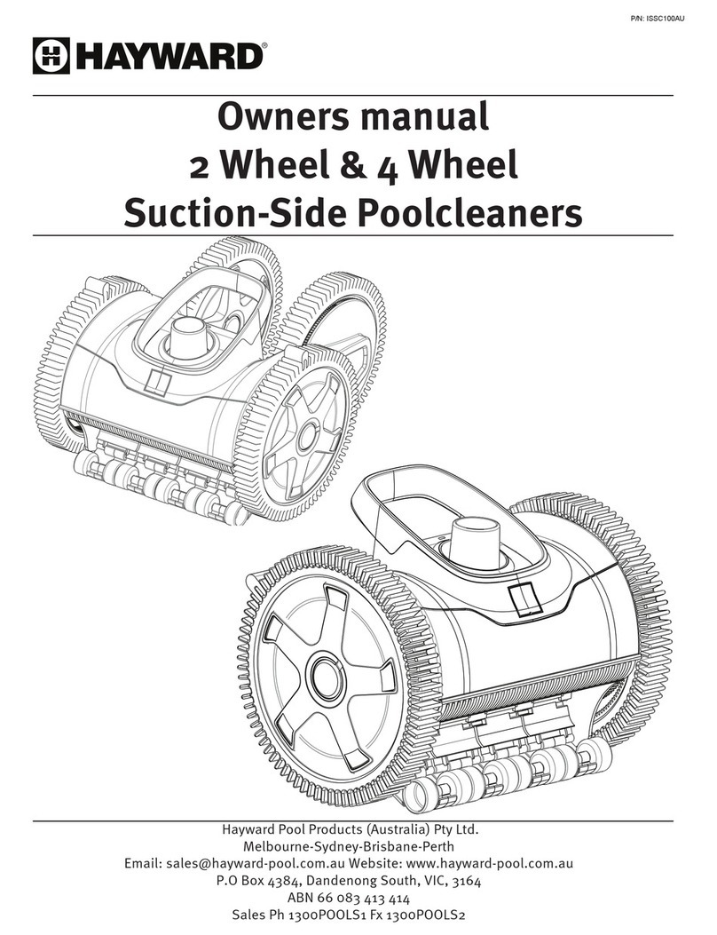 Hayward ISSC100AU owner's manual